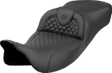 SADDLEMEN 808-07B-20900 Saddlemen Seat Roadsofa Dragon Scale Extended Reach 808-07B-20900