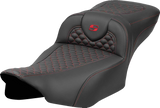SADDLEMEN 823-07-20904 Saddlemen Seat Roadsofa Dragon Red Stitch Ext Rch 823-07-20904