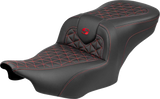 SADDLEMEN 823-07-21004 Saddlemen Seat Roadsofa Sr Red Stitch 823-07-21004