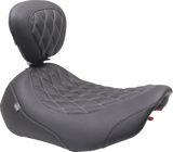 Mustang Seat Solo Wide Tripper W/ Dbr Gun Metal Thread 89503Gm