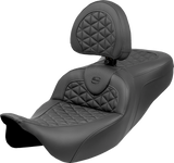 SADDLEMEN 808-07B-211B0 Saddlemen Seat Roadsofa Tri Gripper Ext Rch W/ Backrest 808-07B-211B0