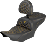 SADDLEMEN 823-07-210B7 Saddlemen Seat Roadsofa Sr Br Gld Stitch 823-07-210B7