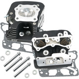 S&S Cycle Super Stock Cylinder Heads - Twin Cam - Black 900-0251