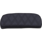 Drag Specialties Chopped Tour-Pak Pad - Double Diamond - Black