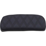 DRAG SPECIALTIES 0822-0432 Drag Specialties Chopped Tour-Pak Pad - Double Diamond - Black