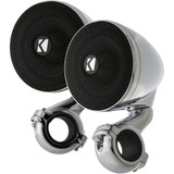 Kicker Mini Speakers - 2 Ohm - Chrome 47Psm32