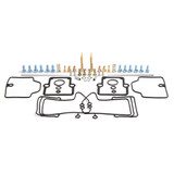 All Balls Racing Carb Rebuild Kit Skidoo 26-1875