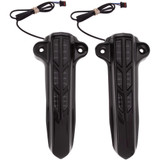 Ciro Forkini Lower Leg Covers - Gloss Black - With Leds 43003