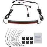 Custom Dynamics Taillight With Turn Signals - Smoke Cd-Fatboy-S