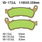 Vesrah Brake Pads (Vd172Rjl) VD-172RJL