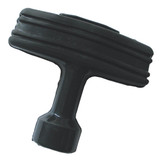 Starter Handle Solid Rubber W/End Plug 79-98800