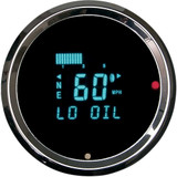 DAKOTA DIGITAL HLY3016 Dakota Digital 3016 Series Odyssey Ii Speedometer/Tachometer With Indicators Hly-3016