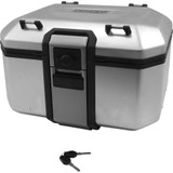 MOOSE RACING D0TR48100KM Moose Racing Kenai Top Case - 48 Liter - Silver D0Tr48100Km
