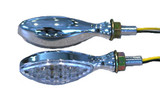 Led Ultra Minimarker Lights Oval Chrome (15 Leds) 25-8912