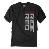 Factory Effex Honda Ride Red Vert T Shirt / Black (L) 16-88312