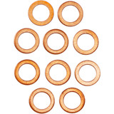 James Gasket Lower Fork Leg Copper Washers - 10-Pack Jgi-45398-96