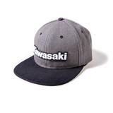 Kawasaki Bold Snapback Hat / Charcoalblack (Os) 24-86100