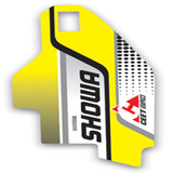 Zoan Synchronymx Visor Equipe Graphic Wht/Red/Yellow 094-237