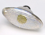 Marker Lights Flat Oval Large (S/F) Clear 25-8276