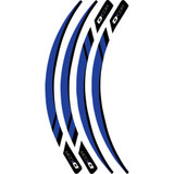 D'COR VISUALS 4080220 D'Cor Visuals Rim Decal - Blue 40-80-220