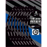 D'Cor Visuals Rim Decal - Husqvarna Logo - 19" Rear 40-80-209