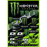 D'COR VISUALS 4090102 D'Cor Visuals Decal Sheet - Monster 40-90-102