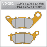 Vesrah Brake Pads Vd282 VD-282