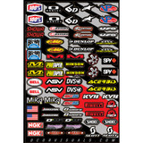 D'COR VISUALS 4090113 D'Cor Visuals Mx Decal Sheet - Misc. Cor2 40-90-113