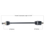 Tytaneum Oe Replacement Cv Axle Polaris Rear Left/Right POL-7083
