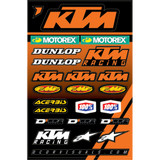 D'Cor Visuals Decal Sheet - Ktm Racing 40-30-102