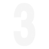 Fx 2015 Numbers Standard 8" White 3 02-4483