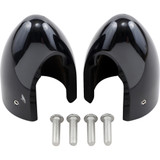 Baron Fork Bullets/Axle Nut Covers - Black Ba-7800B