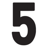 Fx 2015 Numbers Pro 5" Black 5 03-0275