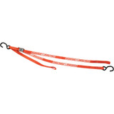 MOOSE RACING 39200358 Moose Racing Soft-Tie Tie-Downs - Orange 3920-0358