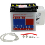 Parts Unlimited Battery - 12N7-4B