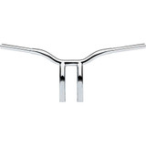 LA CHOPPERS LA733810 La Choppers Handlebar - Kage Fighter - One Piece - Bent - 10" - Chrome La-7338-10