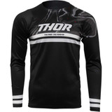 THOR 5120-0186 Thor Assist Banger Long-Sleeve Jersey - Black - Xs