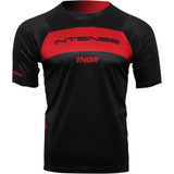 THOR 5120-0150 Thor Intense Assist Dart Short-Sleeve Jersey - Black/Red - Xs
