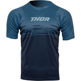 THOR 5120-0165 Thor Assist Shiver Short-Sleeve Jersey - Teal/Midnight - Large