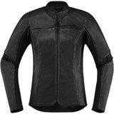Icon Women'S Overlord Jacket - Black - Xs