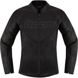 Icon Women'S Hooligan Ce Jacket - Black - 2Xl