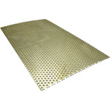 LA CHOPPERS LA120100 La Choppers Universal Exhaust Baffle Perforated Sheet - Stainless - 6" X 10" La-1201-00