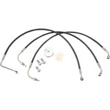 La Choppers Brake Line - 15" - 17" Ape Hanger Handlebars - Black La-8006B16B La Choppers Brake Line - 15" - 17" Ape Hanger Handlebars - Black La-8006B16B