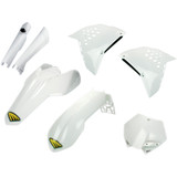 Cycra Body Kit - Powerflow - White 1Cyc-9306-42