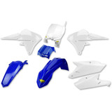 CYCRA 1CYC931202 Cycra Body Kit - Powerflow - White/Blue 1Cyc-9312-02