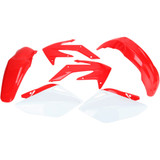 Acerbis Standard Replacement Body Kit - '06 Oem Cr Red/White 2041040215