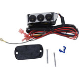 SHOW CHROME 52605A Show Chrome Switch Block Assembly - Brake Side - Chrome 52-605A