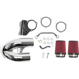 S&S Cycle Tuned Induction Air Cleaner Kit - Chrome 170-0636A