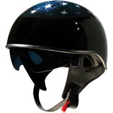 Z1R Vagrant Helmet - Usa Skull - Black - Xl