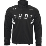 Thor Warmup Jacket - Black/White - 3Xl